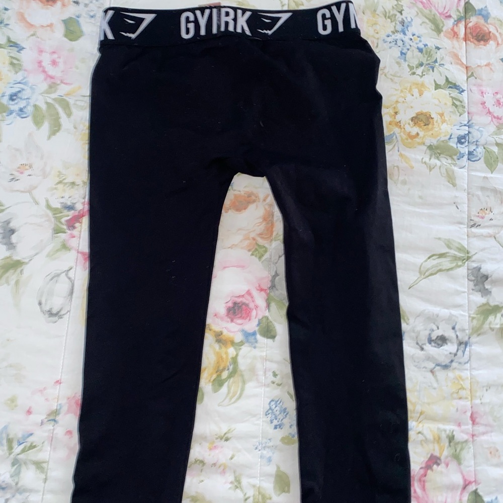 Gymshark black mid waist leggings